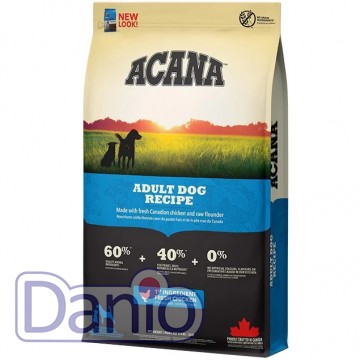 Сухой корм для собак всех пород ACANA Adult Dog Recipe 11,4 кг, 