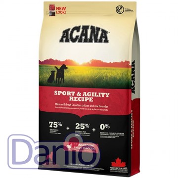 Сухой корм для активных собак всех пород ACANA Sport&Agility Rec
