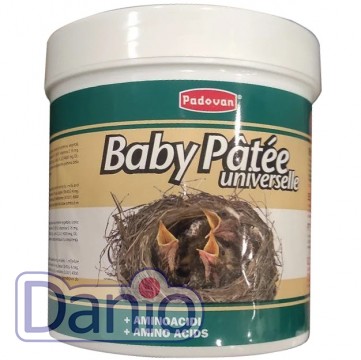Полнорационный корм PADOVAN Baby Patee Universelle 250гр, для пт