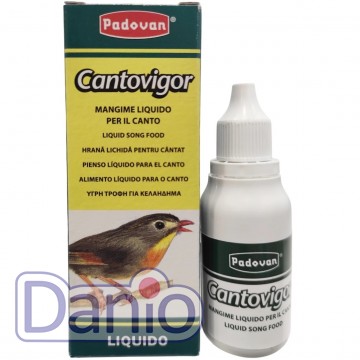 Дополнительный жидкий корм PADOVAN Cantovigor 30мл, для птиц