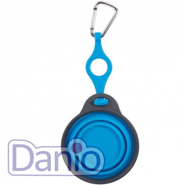 Дорожная складная миска DEXAS Travel Cup Bottle Holder & Carabin
