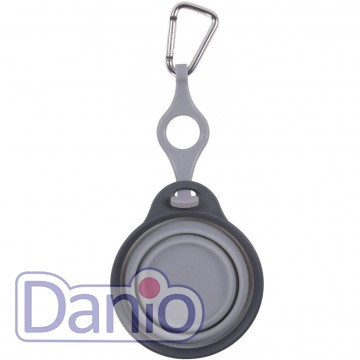 Дорожная складная миска DEXAS Travel Cup Bottle Holder & Carabin