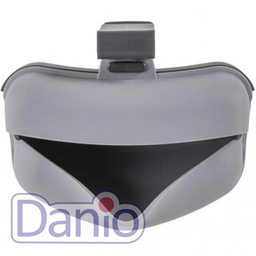 Dexas Контейнер для ласощів DEXAS Pooch Pouch з кліпсою на пояс, для собак, світло-сірий - Картинка 2