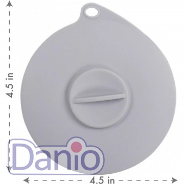 Dexas Герметична кришка DEXAS Flexible Suction Lid, для консерв, світло-сіра - Картинка 2