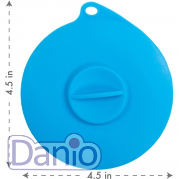 Dexas Герметична кришка DEXAS Flexible Suction Lid, для консервів, блакитна - Картинка 2