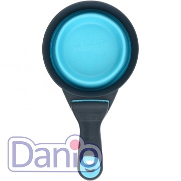 Мерный стакан DEXAS Collapsible KlipScoop с клипсой 480мл, для к