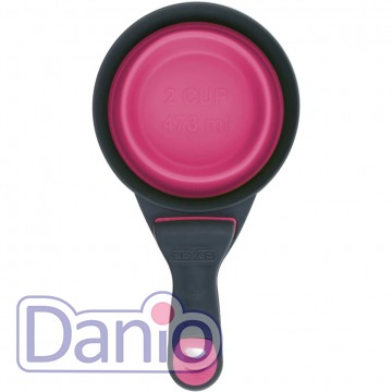 Мерный стакан DEXAS Collapsible KlipScoop с клипсой 480мл, для к