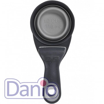 Мерный стакан DEXAS Collapsible KlipScoop с клипсой 120мл, для к