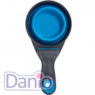 Мерный стакан DEXAS Collapsible KlipScoop с клипсой 240мл, для к