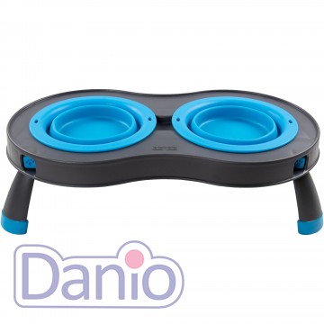 Двойная миска DEXAS Double Elevated Feeder Small на складной под