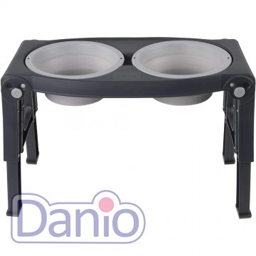 Двойная миска DEXAS Adjustable Height Pet Feeder с регулируемыми