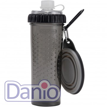 Двойная бутылка DEXAS Snack-Duo with Companion Cup со складной м