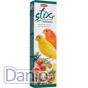 Лакомство PADOVAN Stix Berries Canarini 80г, для канареек