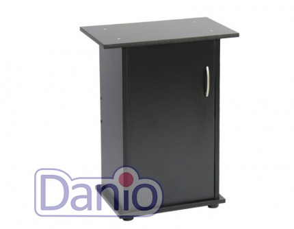 Аквариумная тумба ТМ Природа, прямоугольная 50х30см, чёрная.