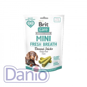 Brit Care Mini Treats Fresh Breath для собак малых пород