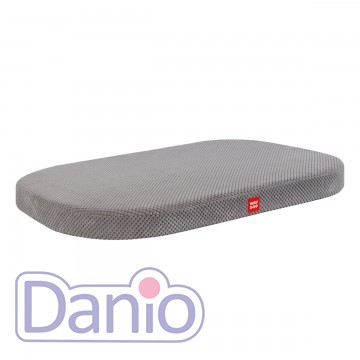 Лежанка для собак WAUDOG Relax, Дорис велюр 100х70 серая