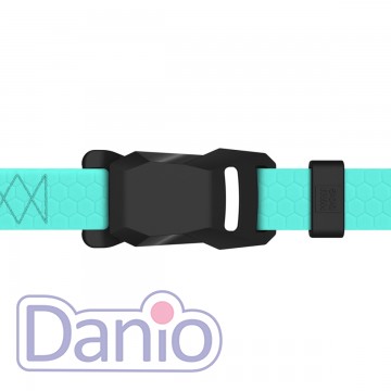 Шлея для собак водостойкая WAUDOG Magnet М 20мм/48-80см тиффани