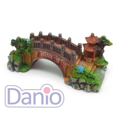 Декорация Tetradon Мост 10x5x5см