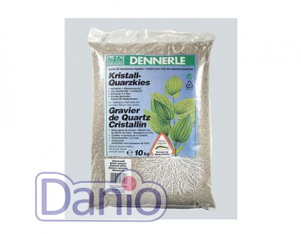 Dennerle Ґрунт Dennerle Kristall-Quarz білий 1-2 мм, кварц 10 кг. - Картинка 1