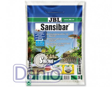 JBL (Германия) Грунт JBL Sansibar Snow 0,1-0,6 мм, білий 5кг - Картинка 1