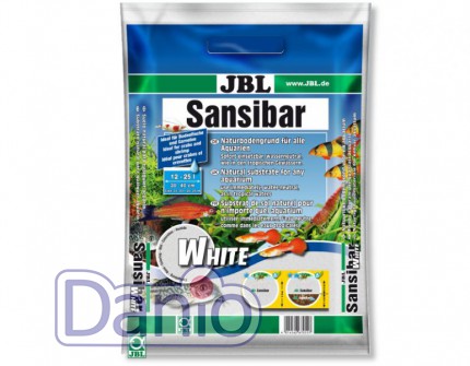 JBL (Германия) Грунт JBL Sansibar White 0,2-0,6 мм, білий 5 кг - Картинка 1