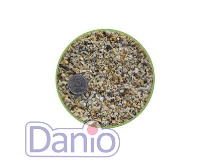 Грунт Nechay ZOO  белый мелкий 2-5мм, мрамор 10 кг.