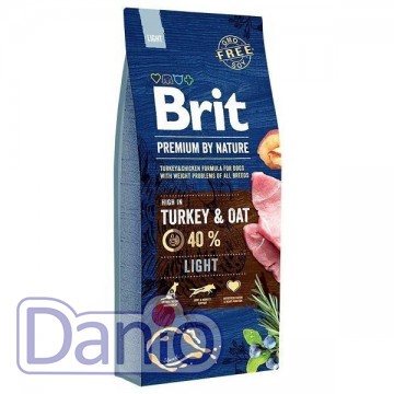 Brit Сухой корм Brit Premium Light 15 kg (для собак с избыточным весом) - Картинка 1