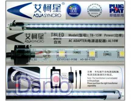 Светодиодная лампа Resun AquaSyncro LED T8 White 23W, 120 см.