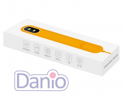 Светодиодный светильник Collar AquaLighter Pico Soft yellow, USB