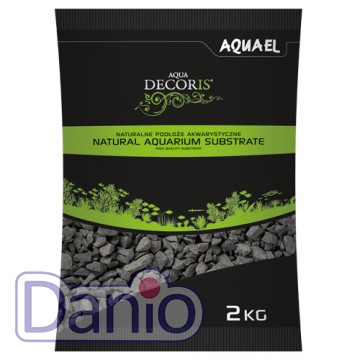 Грунт Aquael черный мелкий 2-4мм базальт