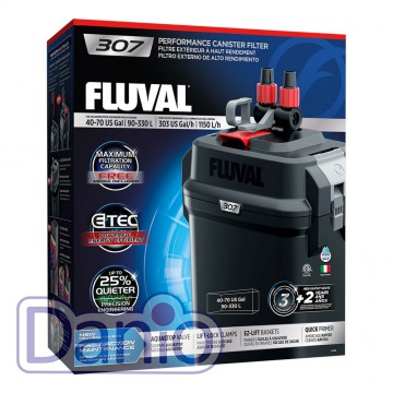 Фильтр внешний Fluval 307, 1150 л/ч для аквариумов до 330 литров