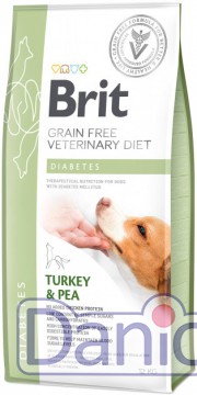 Brit Сухой корм Brit VetDiets Diabetes 12 kg (для взрослых собак при сахарном диабете) - Картинка 1