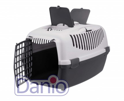 Trixie Переноска для животных Trixie Capri II до 8 кг, серая - Картинка 1