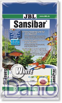 JBL (Германия) Грунт JBL Sansibar White 0,2-0,6 мм, білий 10 кг - Картинка 1