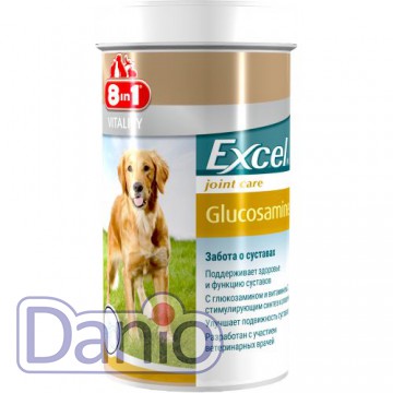 Глюкозамин для собак 8in1 Excel Glucosamine, 110 таблеток