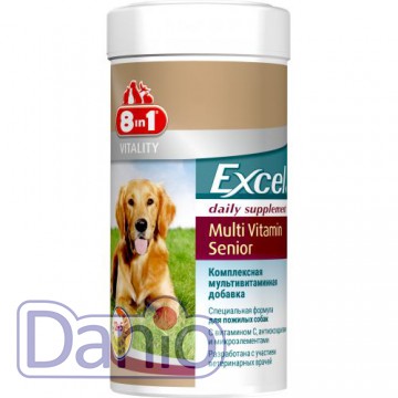 Витамины для пожилых собак 8in1 Excel Multi Vitamin Senior, 70 т