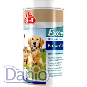 Пивные дрожжи 8in1 Excel Brewers Yeast, 780 таблеток