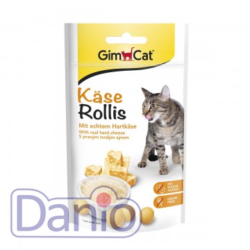 Лакомство для кошек GimCat Kase-Rollis 80 шт, 40г
