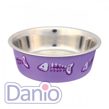 Миска для кота Trixie 250 мл металлическая