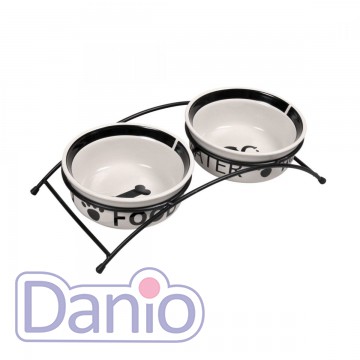 Миска для собак Trixie 600 мл керамическая 2 шт