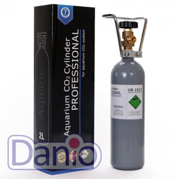 Баллон CO2 Aquario BLUE 2 литра многоразовый