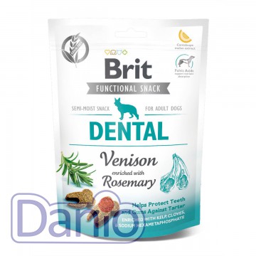 Ласощі для собак Brit Functional Snack Dental для зубів, 150г