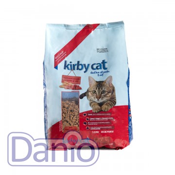 Сухий корм для котів Kirby Cat з яловичиною та куркою, 1,5кг