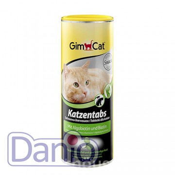 Лакомство для кошек GimCat Katzentabs Algobiotin & Biotion для к