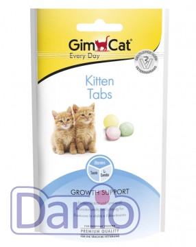 Витаминизированное лакомство для котят GimCat Kitten Tabs мульти