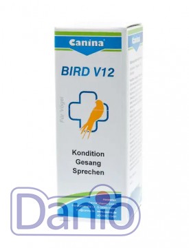 Капли для попугаев Canina BIRD V12 мультивитамин, 25мл