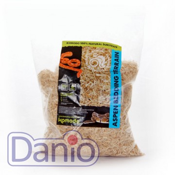 Наполнитель из осинового дерева Komodo Aspen Bedding, 6л