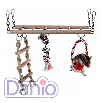 Мост для грызунов Trixie Suspension Bridge подвесной мост с игру