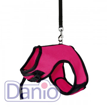 Шлейка для для кролика Trixie Soft XL нейлон (цвет в ассортимент