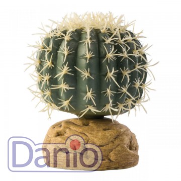Декорация для террариума Exo Terra Barrel Cactus S растение, пла